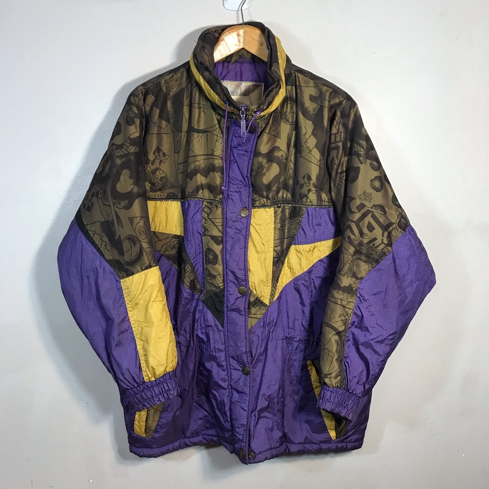 80s ski Winter jacket
